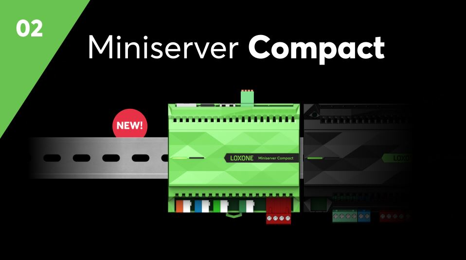 Neue Loxone Produkte Miniserver Compact und Touch Pure Flex vorbestellbar!!